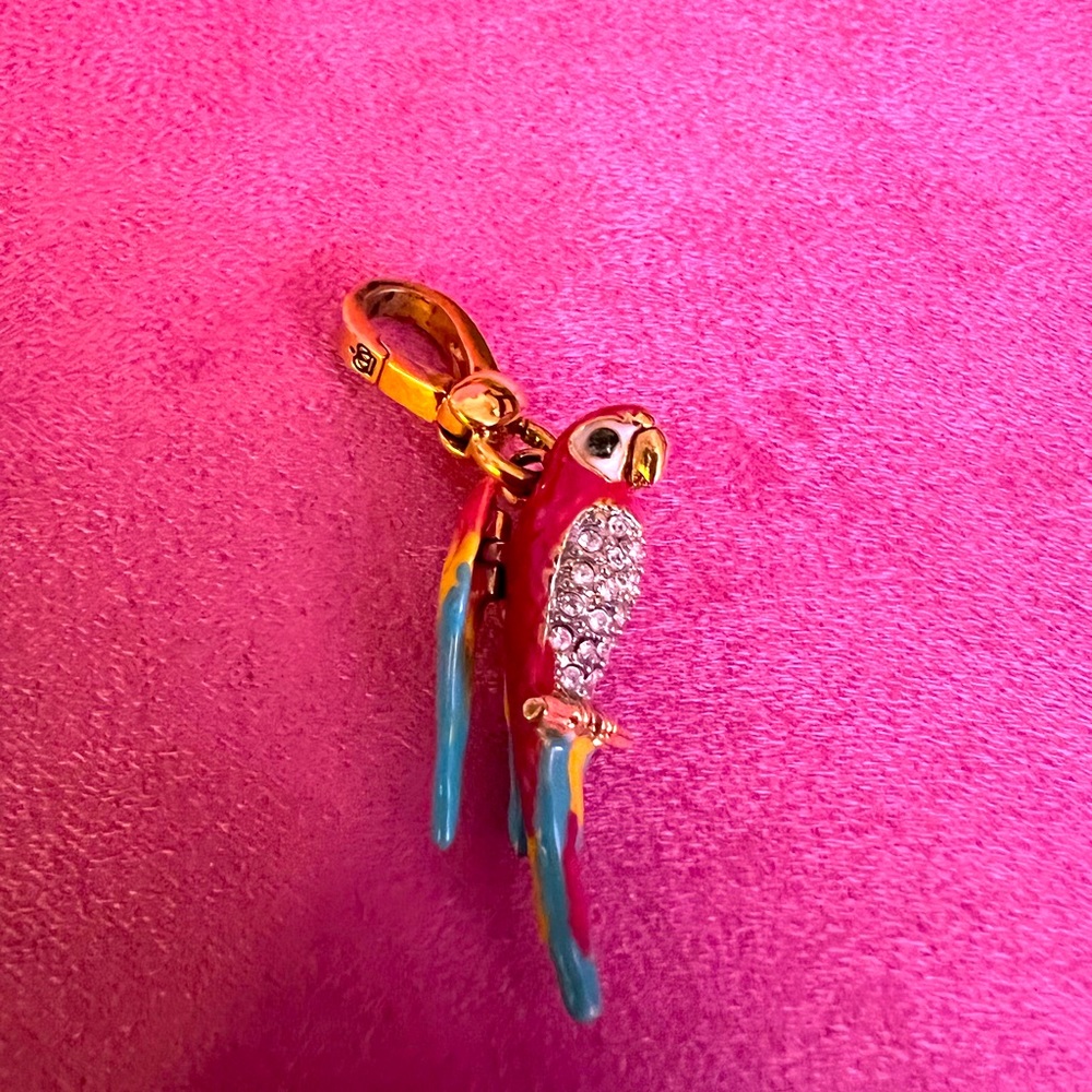 Juicy Couture Parrot Charm with moving wings